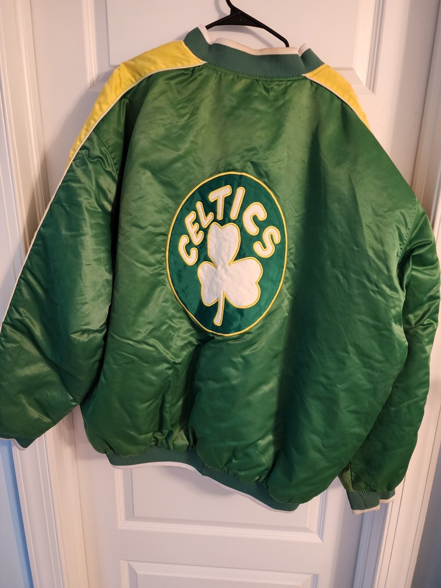 ボストン・セルティックス ジャケット 3XL NBA Hardwood Classics Boston Celtics Jacket Mens 3xl Green