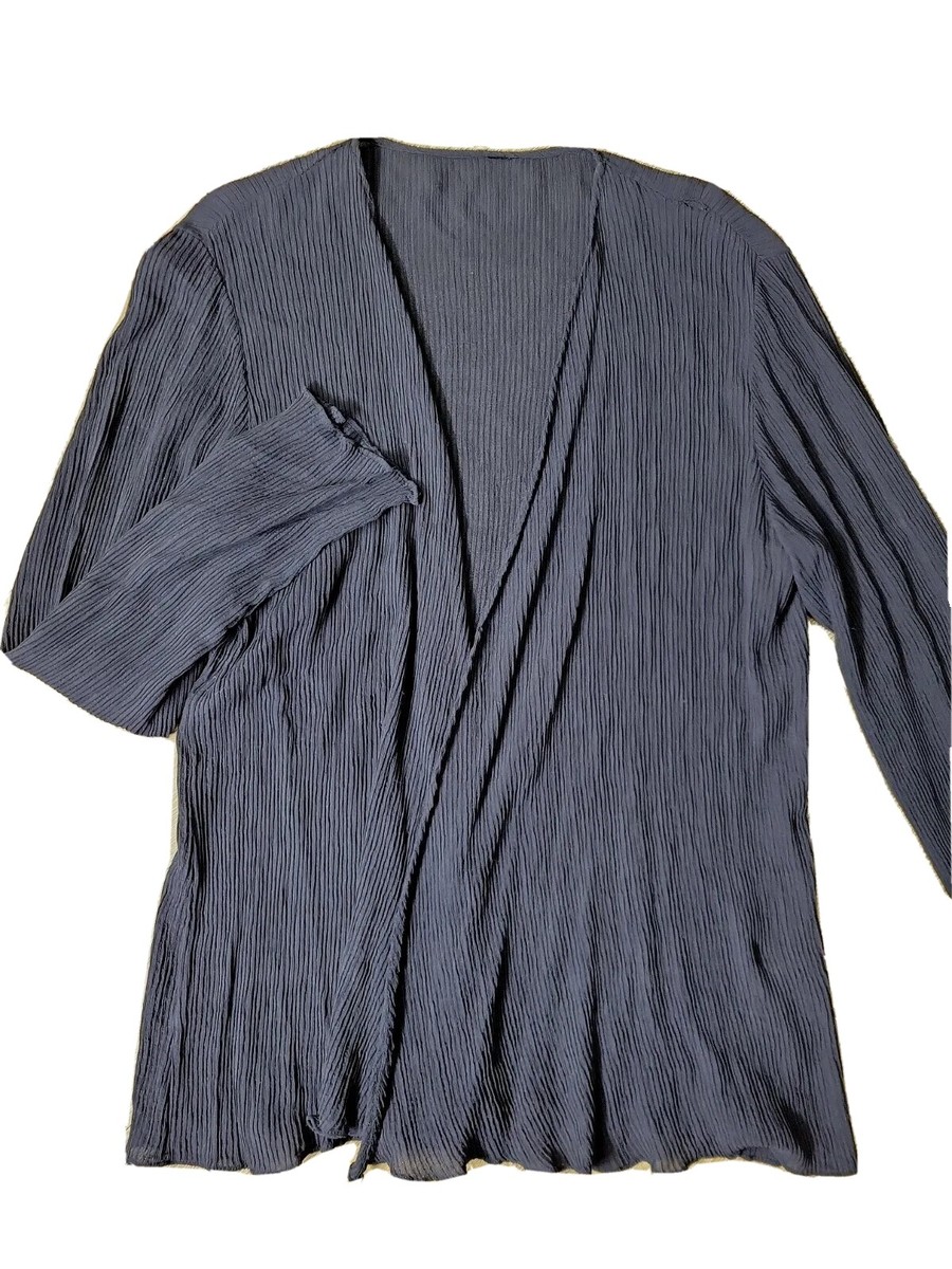 Front Cardigan Sheer Navy Cardigan Navy Blue Sheer Cardigan Size 2-4