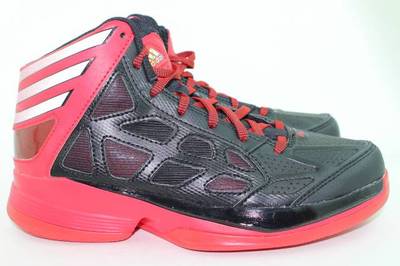 ADIDAS CRAZY SHADOW J G47469 BLACK RED YOUTH SIZE 6.5 SAME AS WOMAN 8.0 NEW  