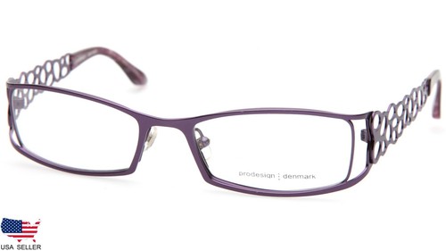 PRODESIGN DENMARK 5106 c.3531 VIOLE EYEGLASSES 52-18-132mm Japan (DISPLAY MODEL)
