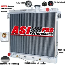 Aluminum Radiator for 2006-2012 Chevy Colorado Hummer H3 GMC Canyon 3.5L