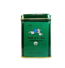Organic Darjeeling Tea TGFOP Second flush 3.50 OZ Tea Tin