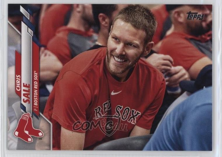 2020 Topps Update SP Photo Variation Chris Sale (Smiling) #U-287 in5