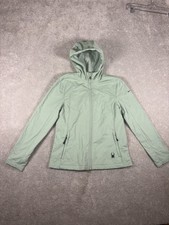 Spyder Aqua Foam Soft Shell Hybrid Hood Full Zip Lightweight Casual Jacket S  