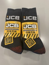 JCB Men's Quarter Length Work Socks 4-Pairs UK 6-11 EUR 39-46 Cotton Blend New