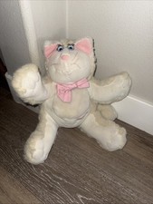 1987 Purr-Tenders White Pink Fisher Price Cat Kitty Does Not Work