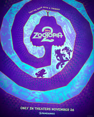 Disney Zootopia 2 Poster 11x14 Nick Wilde Fox Furry Animation 2025