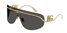 Image of Dolce & Gabbana Sunglasses DG2320 02/87 Gold grey Woman
