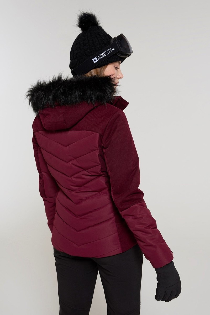 Skijacke Damen Mountain Warehouse Wasserdicht Atmungsaktiv Bis