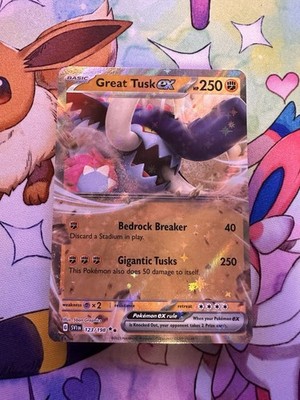 Great Tusk ex 123/198 SV01: Scarlet & Violet Base Set Holo