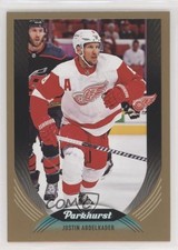 2020-21 Upper Deck Parkhurst Retail Gold Border Justin Abdelkader #119 n1u