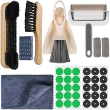 10-Piece Pool Table Accessories Kit: Brushes, Cloths, Markers, Felt Patches  Mo