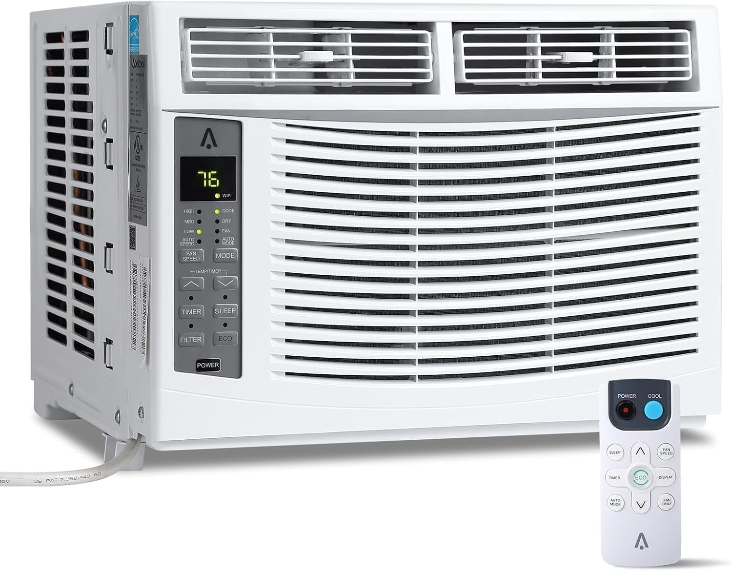 ❇️6000btu Window Air Conditioner AC Units Up to 250 Sq.ft. Remote & WIFI Control