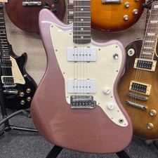 12945 Squier Jazzmaster Burgundy Mist Pink Safe delivery from Japan