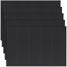 CustomyLife 5 Sheets Fursuit Eye Mesh, 0.5mm 1 Count Pack of 5 , Black