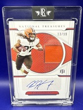 2021 Panini National Treasures Signatures - Kareem Hunt - #MS-KH /99 (AU, MEM)