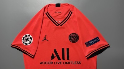 PSG NIKE 2019/2020 FOOTBALL SOCCER AWAY JERSEY #10 NEYMAR SIZE “L