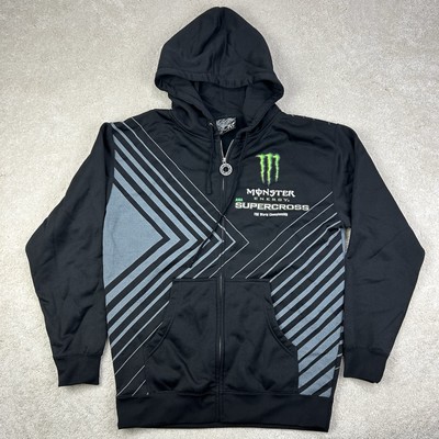 Monster Energy Supercross FIM World Championship Black Full Zip