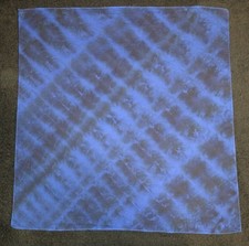  BOGO Blue And Black Rolled Ice Dye Tie Dye Bandana