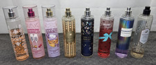 Bath  Body Works Mist Pre Loved Collection - Collectible Fragrance Bottles LOT