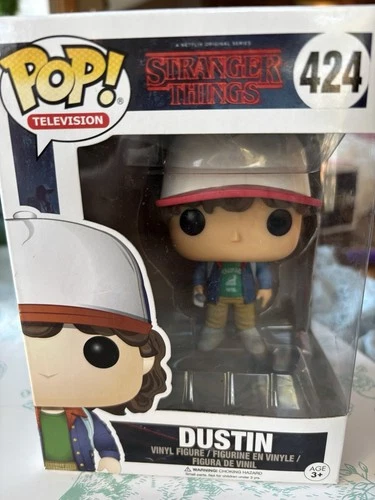 Funko Pop Stranger Things Dustin #424