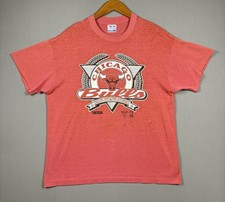 Vintage 90s 1992 Chicago Bulls NBA Basketball Single Stitch Tee Sz XL Distress