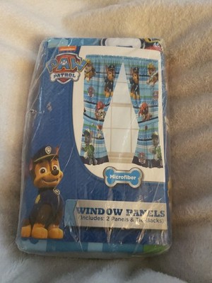 Nickelodeon Paw Patrol Window Panels One Pair 81''W X 63''L  New Unopened Package 