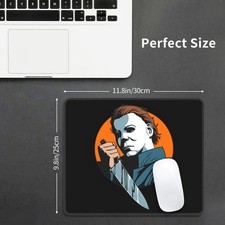 Michael Myers Mouse Pad Waterproof Mouse Mat Gaming 10x12in