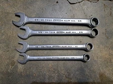 🇺🇸  4 Piece WRENCH SET.  TRU-TEST ALLOY 🇺🇸 