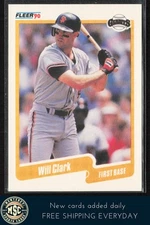 Will Clark 1990 Fleer #54 NM-MT OR BETTER San Francisco Giants