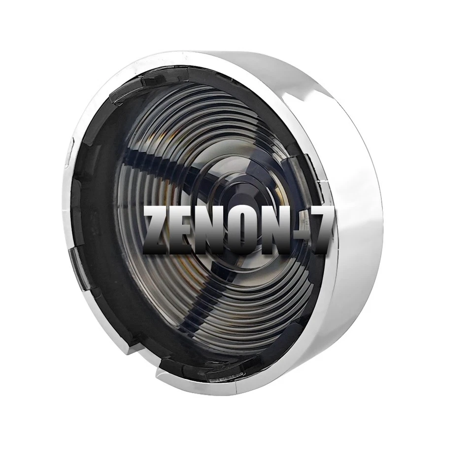 Cubiertas de luz de señal de giro de 3 1/4" cubierta de lente de humo de repuesto atornillable para Harley Foto 4 de 4