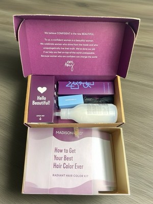 Madison Reed Radiant Hair Color Kit A55NNN MODENA BROWN NEW in Box