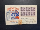Australia 1947 Registered FDC 1st day cover to USA QE II Royal Wedding Cremorne