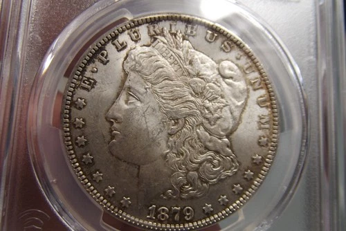 1879-P Morgan Silver Dollar Freshly graded  PCGS MS61 PQ!!! Crusty Original