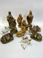 Fontanini Depose Nativity Figures Italy Simonetti 1990’s Marked Italy