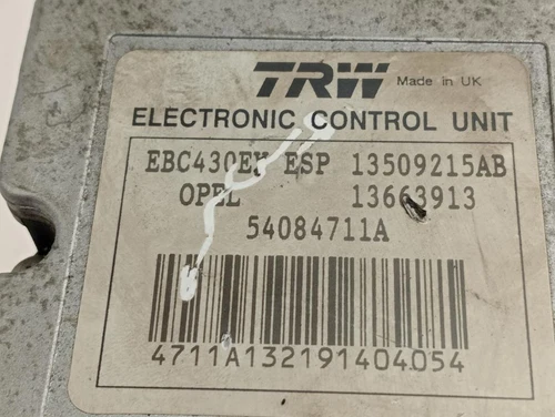 13509215AB Abs para OPEL VECTRA C BERLINA Cosmo 2005 7231917 - Imagen 3 de 9