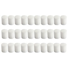 120 Pcs White Soilless Hydroponic Sponge Blocks for Vegetable Growing 0.08 per sponge