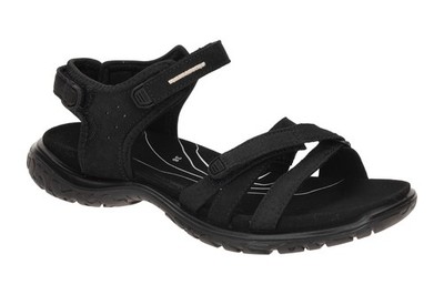Ecco Schuhe OFFROAD schwarz Damen Sandale Sandaletten 85330351052 NEU