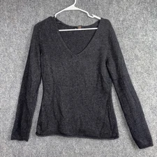 Marisa Christina Sweater Womens Size S Black Angora Wool Blend