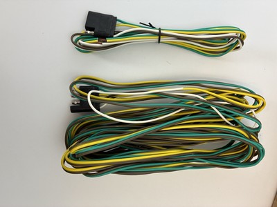 Utility Trailer Wiring Harness Flat 4 Wire Plug NEW