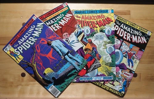 4 Amazing Spider-Man Comics: #196 to #199 (1979): VF/NM