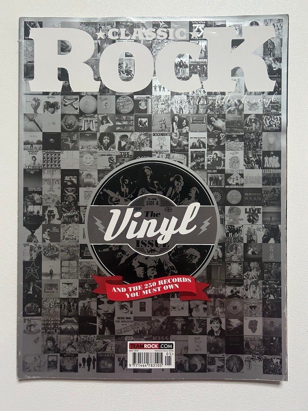 Classic Rock Magazine from UK - 250 Vinyl Records You Must Own!  - Rock & Metal!
