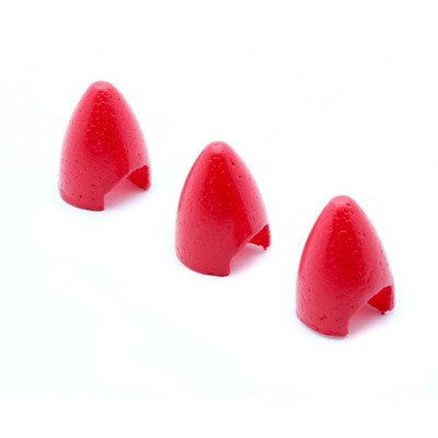 E-flite Spinner Set (3): UMX Pitts S-1S, EFLU15251 12.19 cm, Red 
