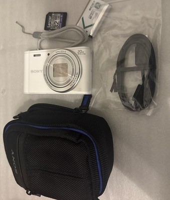 Sony Cyber-shot DSC-WX300 18.2MP Digital Camera - White