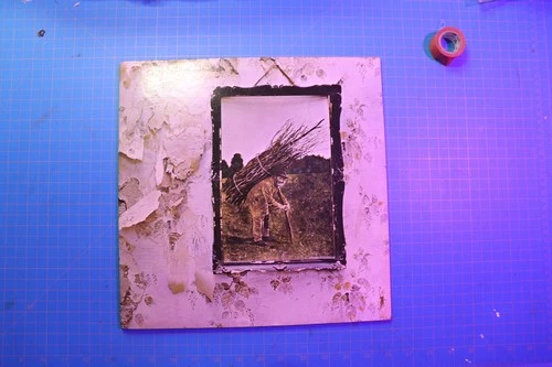 Led Zeppelin IV Vinyl LP 1971 Atlantic SD 19129 Stairway to Heaven Gatefold