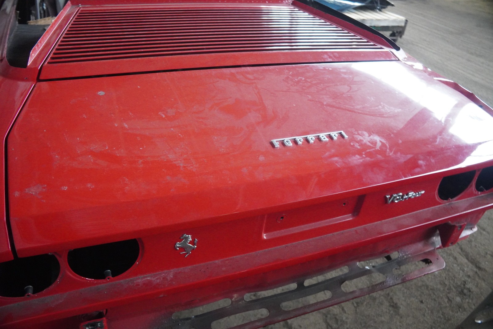 Rear Trunk Deck Lid Panel Boot Cover 60544200 OEM Ferrari Mondial Cabriolet 1985