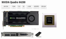 NVIDIA Quadro K4200 4GB GDDR5 Graphics Card 2...