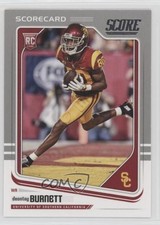 2018 Score Rookies Scorecard Deontay Burnett #386 00em
