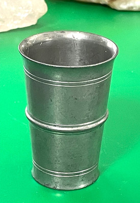 MCM  SIGG Frauenfeld, Switzerland 3'' Pewter Mint Julep Cup B476