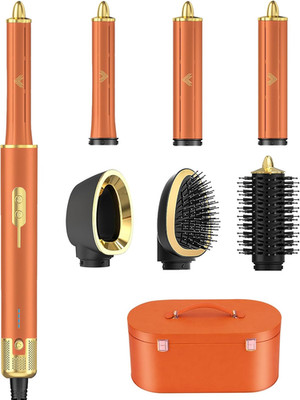 Hair Styler Set 7 in 1 , Haarstyler - Airstyler, Auto-Wrap-Lockenstab Föhnbürst